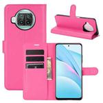 For Xiaomi Mi 10T Lite Litchi Texture Horizontal Flip Protective Case with Holder & Card Slots & Wallet(Rose Red)