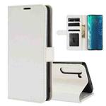 For Motorola Edge R64 Texture Single Horizontal Flip Protective Case with Holder & Card Slots & Wallet& Photo Frame(White)