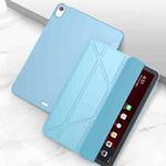 Multi-folding Surface PU Leather Case with Holder & Sleep / Wake-up For iPad Air 2022 / 2020 10.9