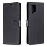 For Huawei Y5p Crazy Horse Texture Horizontal Flip Leather Case with Holder & Card Slots & Wallet & Photo Frame(Black)