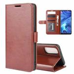 For OPPO Reno4 4G R64 Texture Single Horizontal Flip Protective Case with Holder & Card Slots & Wallet& Photo Frame(Brown)