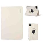 For Xiaomi Pad 6 / Pad 6 Pro ENKAY 360 Degree Rotation Stand Litchi Leather Smart Tablet Case(White)
