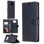 For Xiaomi Poco X3 NFC Crazy Horse Texture Horizontal Flip Leather Case with Holder & Card Slots & Wallet & Photo Frame(Black)