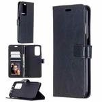For Xiaomi Mi 10T Pro Crazy Horse Texture Horizontal Flip Leather Case with Holder & Card Slots & Wallet & Photo Frame(Black)