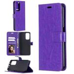 For Xiaomi Mi 10T Pro Crazy Horse Texture Horizontal Flip Leather Case with Holder & Card Slots & Wallet & Photo Frame(Purple)