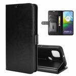 For Motorola Moto G9 Power R64 Texture Single Horizontal Flip Protective Case with Holder & Card Slots & Wallet& Photo Frame(Black)