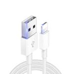 XJ-018 3A USB Male to 8 Pin Male Fast Charging Data Cable, Length: 2m