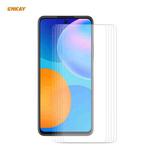 For Huawei P Smart 2021 5 PCS ENKAY Hat-Prince 0.26mm 9H 2.5D Curved Edge Tempered Glass Film