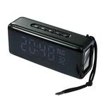 T&G TG174 TWS Mmirror Bluetooth Speaker, Support Alarm Clock / Time & Temperature Display / Micro SD Card / FM / MP3(Black)