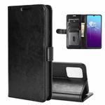 For VIVO V20 R64 Texture Single Horizontal Flip Protective Case with Holder & Card Slots & Wallet& Photo Frame(Black)