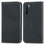 Retro Skin Feel Business Magnetic Horizontal Flip Leather Case With Holder & Card Slots & Wallet & Photo Frame For OnePlus Nord(Black)