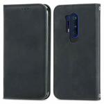 Retro Skin Feel Business Magnetic Horizontal Flip Leather Case With Holder & Card Slots & Wallet & Photo Frame For OnePlus 8 Pro(Black)
