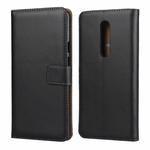 Horizontal Flip Leather Case for OnePlus 7 Pro, with Magnetic Clasp & Holder & Card Slot & Wallet(Black)