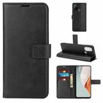 Retro Calf Pattern Buckle Horizontal Flip Leather Case with Holder & Card Slots & Wallet For OnePlus Nord N100(Black)