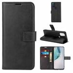 For OnePlus Nord N10 5G Retro Calf Pattern Buckle Horizontal Flip Leather Case with Holder & Card Slots & Wallet(Black)