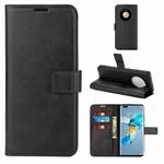 For Huawei Mate 40 Pro Retro Calf Pattern Buckle Horizontal Flip Leather Case with Holder & Card Slots & Wallet(Black)