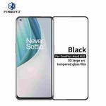 For OnePlus Nord N10 5G PINWUYO 9H 3D Curved Full Screen Explosion-proof Tempered Glass Film(Black)
