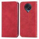 For Xiaomi Redmi K30 Pro / K30 Ultra Retro Skin Feel Business Magnetic Horizontal Flip Leather Case With Holder & Card Slots & Wallet & Photo Frame(Red)