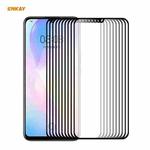 For Huawei Nova 8 SE 10 PCS ENKAY Hat-Prince Full Glue 0.26mm 9H 2.5D Tempered Glass Full Coverage Film