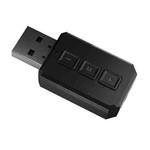 RT02 USB Bluetooth Audio Adapter Receives Transmits 2-in-1 Bluetooth 5.0 Hands-free Talk Car Bluetooth Receiver