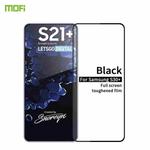 For Samsung Galaxy S21+ 5G MOFI 9H 2.5D Full Screen Tempered Glass Film(Black)