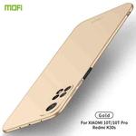 For Xiaomi Mi 10T / 10T Pro / K30S MOFI Frosted PC Ultra-thin Hard C(Gold)