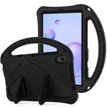 For Galaxy Tab A 8.4 (2020) T307  EVA Flat Anti Falling Protective Case Shell with Holder(Black)