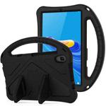 For Huawei MediaPad M6 8.4 EVA Flat Anti Falling Protective Case Shell with Holder(Black)