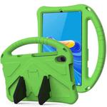 For Huawei MediaPad M6 8.4 EVA Flat Anti Falling Protective Case Shell with Holder(Green)