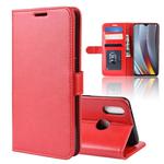 Crazy Horse Horizontal Flip PU Leather Case for OPPO Realme 3 Pro / Realme X Lite, with Wallet Holder & Card Slots & Photo Frame(Red)