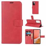 For Samsung Galaxy A72 5G / 4G Retro Calf Pattern Buckle Horizontal Flip Leather Case with Holder & Card Slots & Wallet (Red)