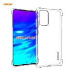 For Samsung Galaxy A72 5G / 4G Hat-Prince ENKAY Clear TPU Shockproof Case Soft Anti-slip Cover