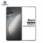 For vivo X60 PINWUYO 9H 3D Curved Full Screen Explosion-proof Tempered Glass Film(Black)