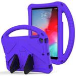 For iPad Mini5/4/3/2/1 EVA Flat Anti Falling Protective Case Shell with Holder(Purple)