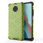 For Xiaomi Redmi Note9T  Shockproof Honeycomb PC + TPU Case(Green)