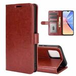 For vivo iQOO U3/vivo Y52S R64 Texture Single Horizontal Flip Protective Case with Holder & Card Slots & Wallet& Photo Frame(Brown)