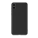 Ultra-thin Liquid Silicone All-inclusive Mobile Phone Case Environmentally Friendly Material Can Be Washed Mobile Phone Case for iPhone X/XS(Black)