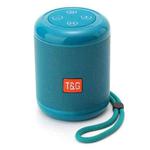T&G TG519 TWS HiFi Portable Bluetooth Speaker Subwoofer Outdoor Wireless Column Speakers Support TF Card / FM / 3.5mm AUX / U Disk / Hands-free Call(Peacock Blue)