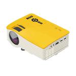 UC38DH 1080P LCD Mini Portable Phone with Screen Projector, Power Plug:UK Plug