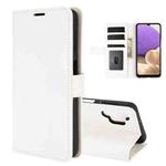 For Samsung Galaxy A32 5G R64 Texture Single Horizontal Flip Protective Case with Holder & Card Slots & Wallet& Photo Frame(White)