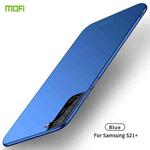 For Samsung Galaxy S21+ 5G MOFI Frosted PC Ultra-thin Hard Case(Blue)