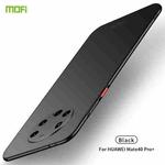 For Huawei Mate 40 Pro+ MOFI Frosted PC Ultra-thin Hard Case(Black)