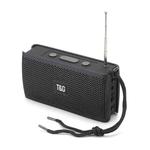 T&G TG282 Portable Bluetooth Speakers with Flashlight, Support TF Card / FM / 3.5mm AUX / U Disk / Hands-free Call(Blue)