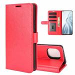 For Xiaomi Mi 11 R64 Texture Single Horizontal Flip Protective Case with Holder & Card Slots & Wallet& Photo Frame(Red)