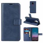 For Nokia 5.4 Retro Calf Pattern Buckle Horizontal Flip Leather Case with Holder & Card Slots & Wallet(Blue)