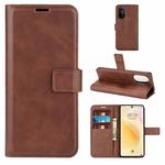 For Huawei Nova 8 5G Retro Calf Pattern Buckle Horizontal Flip Leather Case with Holder & Card Slots & Wallet(Dark Brown)