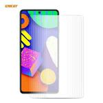 For Samsung Galaxy F62 10 PCS ENKAY Hat-Prince 0.26mm 9H 2.5D Curved Edge Tempered Glass Film