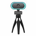 C11 2K Picture Quality HD Without Distortion 360 Degrees Rotate Built-in Microphone Sound Clear Webcams with Tripod(Blue)