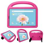 For Lenovo Tab M10 10.1 Sparrow Style EVA Material Children Shockproof Casing Shell(RoseRed)