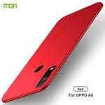 For OPPO A8 MOFI Frosted PC Ultra-thin Hard Case(Red)